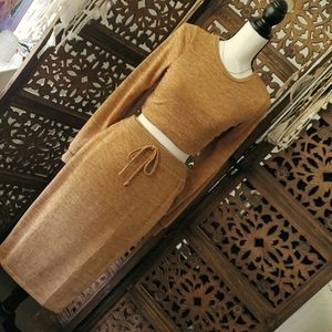 Two Piece Pencil Skirt & Crop top